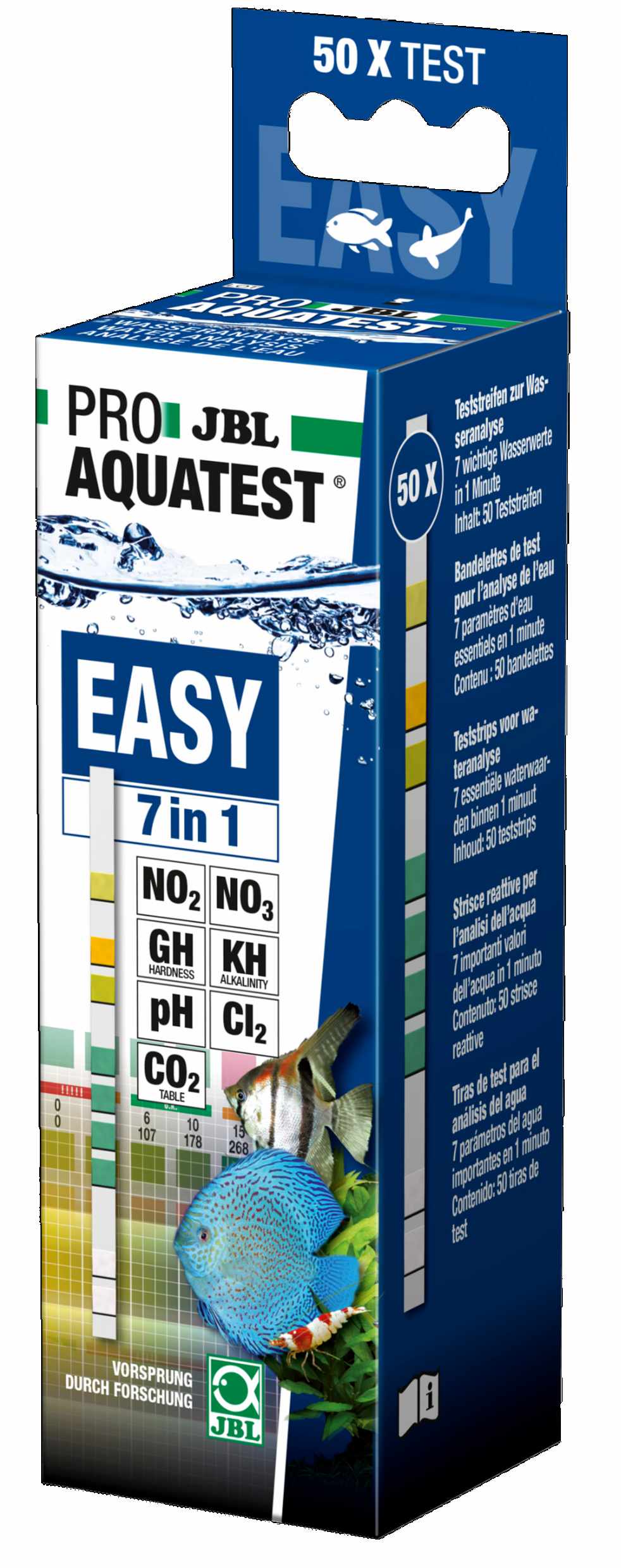 ProAquatest 7-in-1 Test & Display Box Aqua Premium