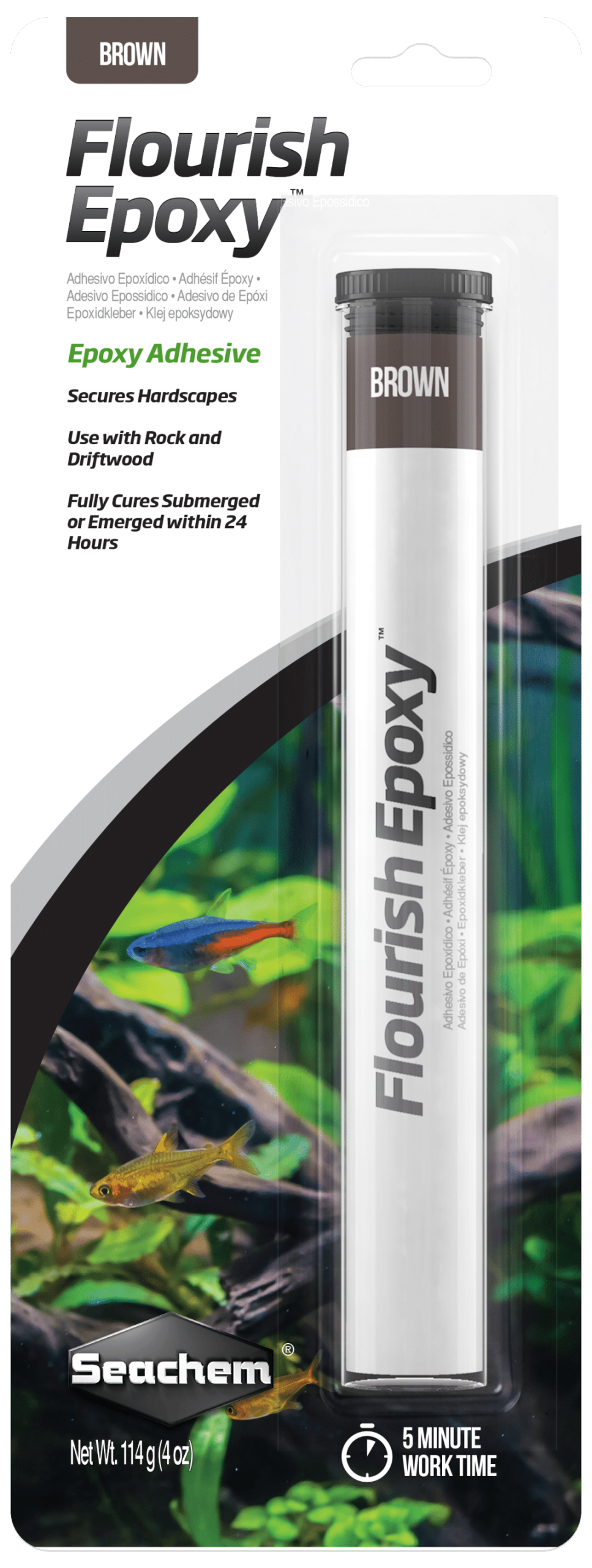 Seachem Flourish Epoxy - Brown 114g