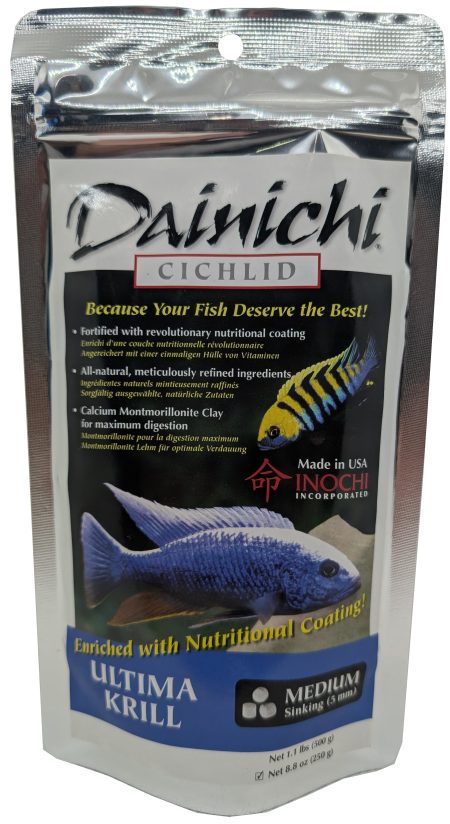 Dainichi Ultima Krill 250g Medium (5mm) Sinking Pellets