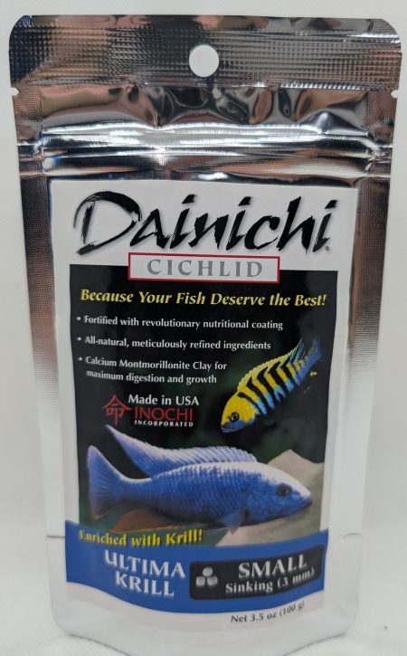 Dainichi Ultima Krill 100g Small (3mm) Sinking Pellets