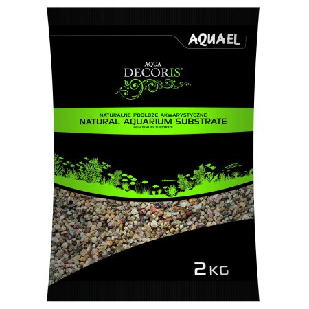 Aquael Multicolor Gravel 1.4-2mm 2kg