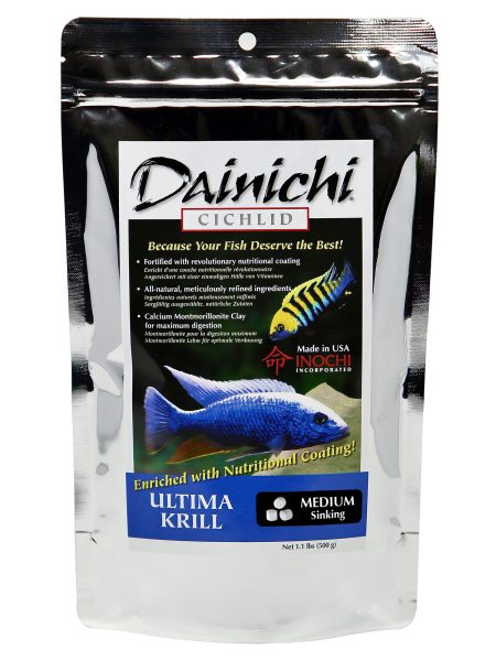 Dainichi Ultima Krill 500g Medium (5mm) Sinking Pellets