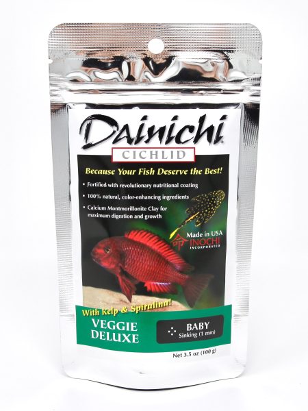 Dainichi Veggie Deluxe 100g Baby (1mm) Sinking Pellets