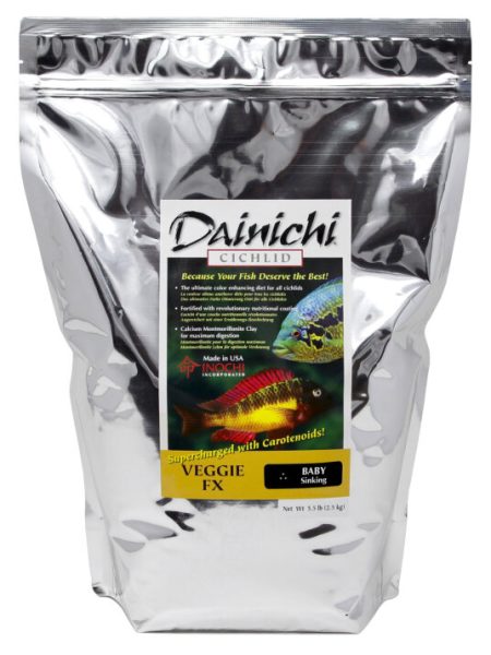 Dainichi Veggie FX 2.5kg Baby (1mm) Sinking Pellets