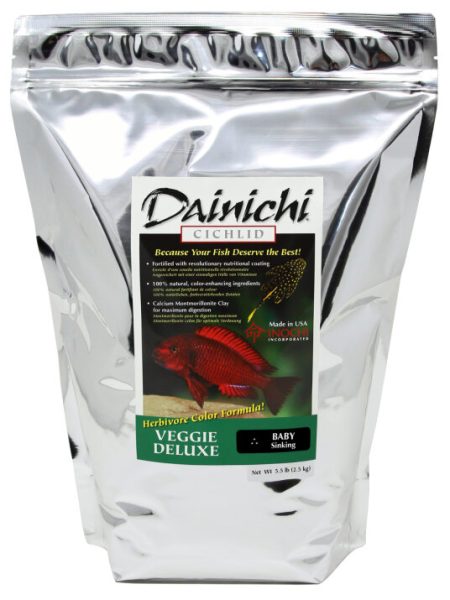 Dainichi Veggie Deluxe 2.5kg Baby (1mm) Sinking Pellets