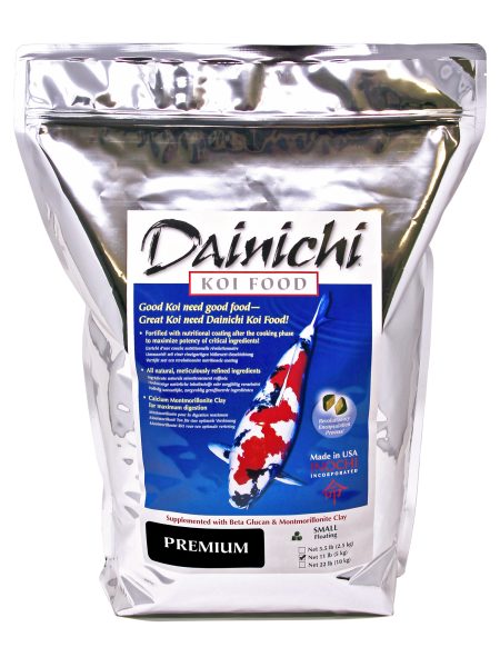 Dainichi Koi Premium 5kg Small (3mm) Floating Pellets