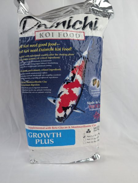 Dainichi Koi Growth Plus 5kg Small (3mm) Floating Pellets