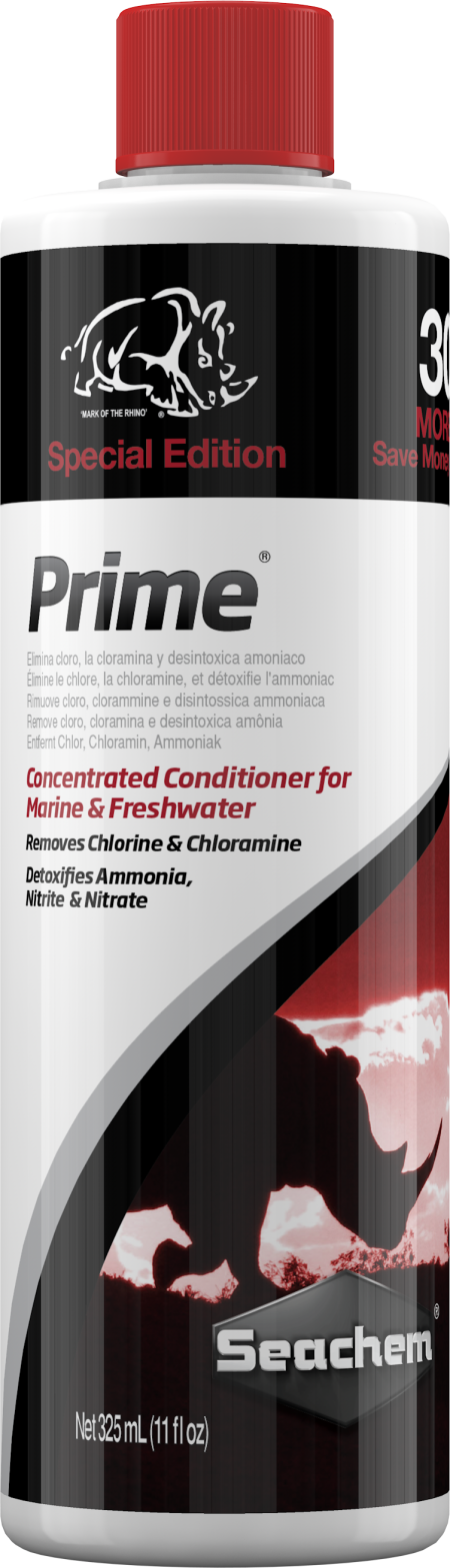 Seachem Prime Bonus Rhino +30% BONUS 325 mL