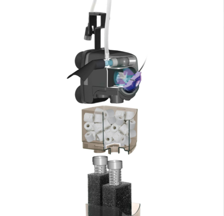 Aquael Unifilter 500 UV - Bio Container