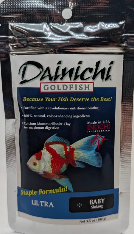 Dainichi Goldfish Ultra 100g Baby (1mm) Sinking Pellets