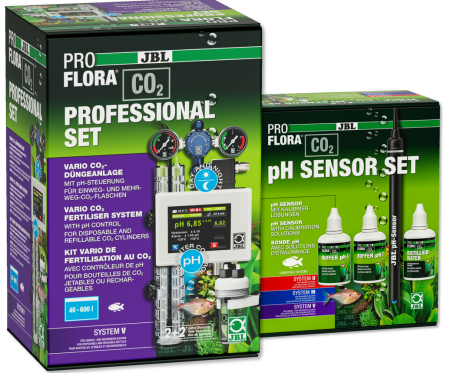 JBL PROFLORA CO2 PROFESSIONAL SET V & Sensor Set Combo