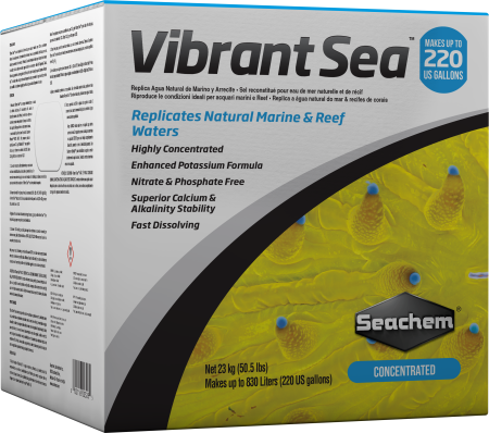 Seachem Vibrant Sea 23kg Makes up to 830L