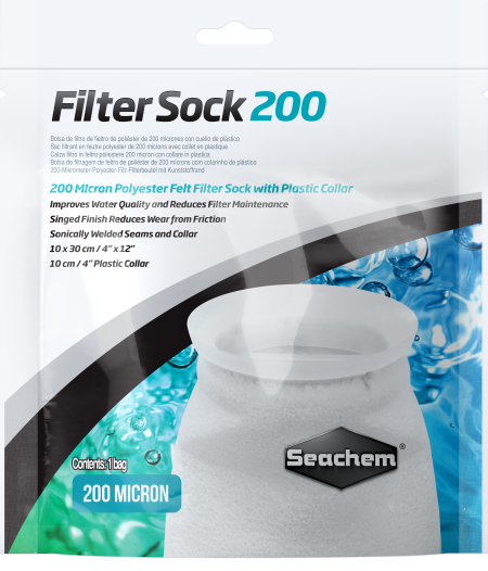 Seachem Filter Sock 200 micron 10x30cm