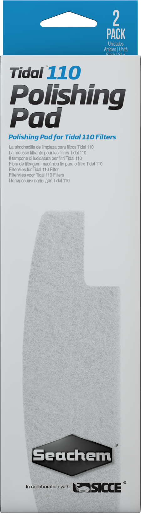 Seachem Tidal 110 Polishing Pad (2 Pack)