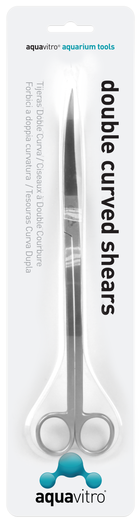 Aquavitro Double Curved Shears 25cm