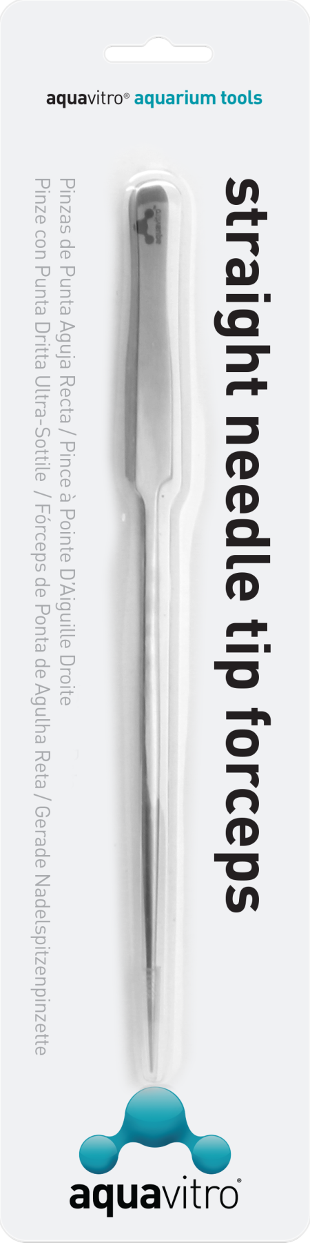 Aquavitro Needle Tip Forceps 25cm