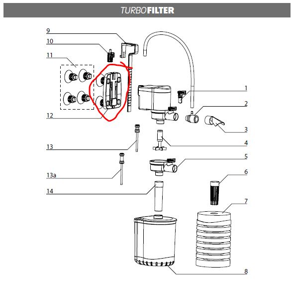 Aquael Suction Cups (4pc) & Bracket for Turbo Circulator 500 Manuel Turbo.PNG
