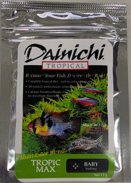Dainichi SAMPLE Tropic Max 10-15g Baby (1mm) Sinking Pellets