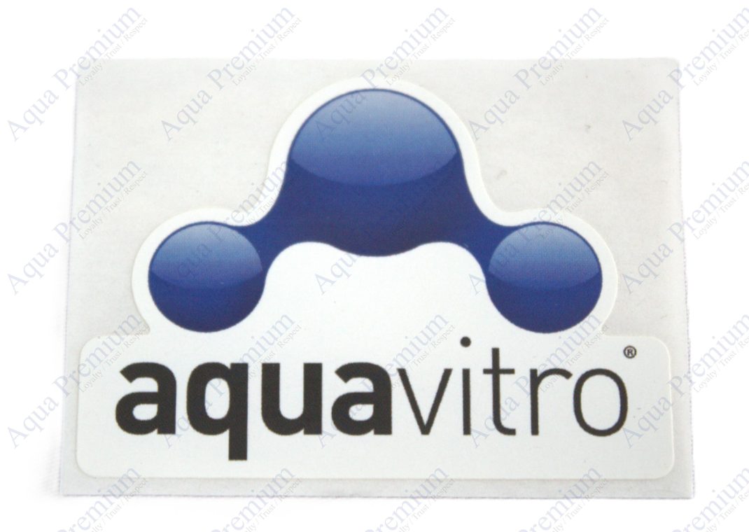 Merch - Aquavitro Small Sticker 6.5x4.5cm