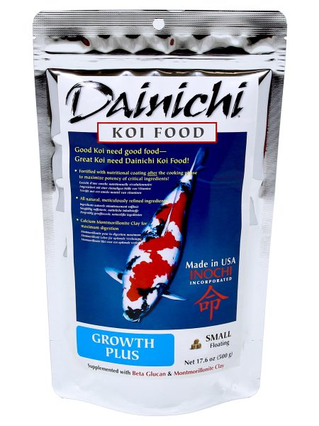 Dainichi Koi Growth Plus 500g Small (3mm) Floating Pellets